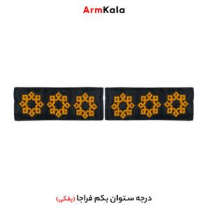 درجه ستوان یکم فراجا