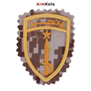 آرم رنجر شمشیردار دیجیتال خاکی طلایی