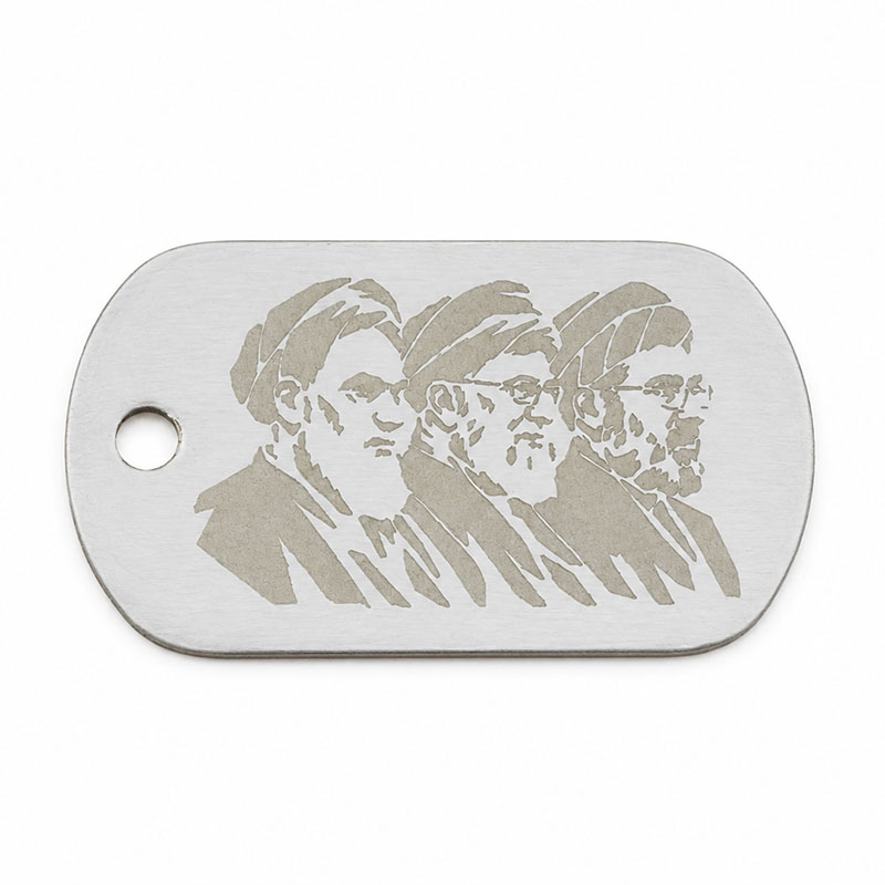 پلاک هویت دورو شخصیتهای ملی سفارشی - Image 4